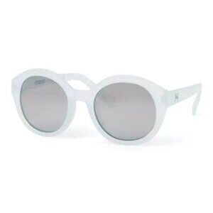 Janie and Jack Youth Girls Size 4 Years + Round Sunglasses in Frosted Pale Blue